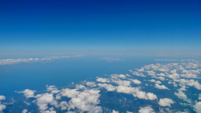 清澈的天空视频素材