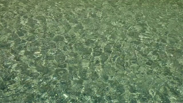 河流在水底岩石视频素材