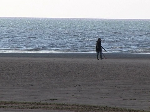 金属探测器2视频素材