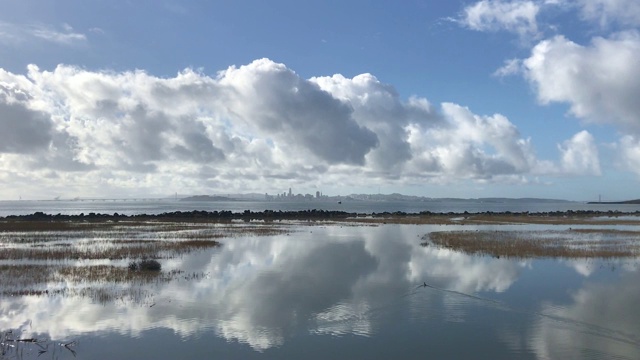 水景旧金山湾视频素材