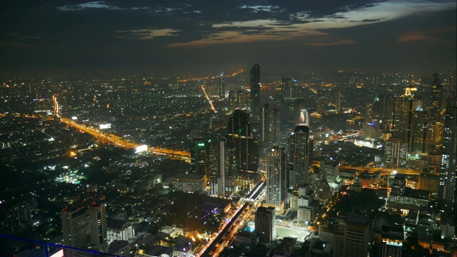 亚洲的城市和夜景视频素材