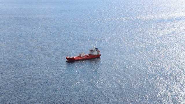 海上空中加油机视频素材