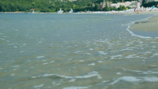 夏日海岸视频素材