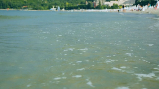 夏日海岸视频素材