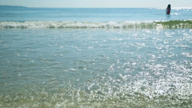 夏日海岸视频素材