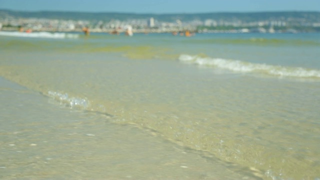 夏日海岸视频素材