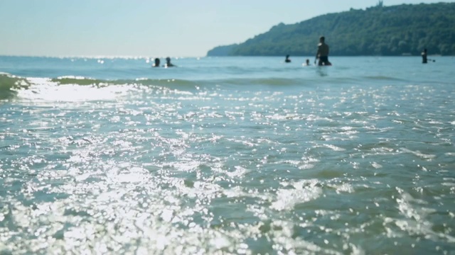 夏日海岸视频素材