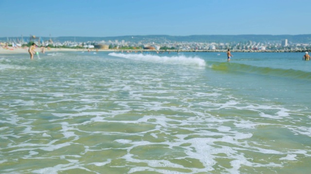 夏日海岸视频素材