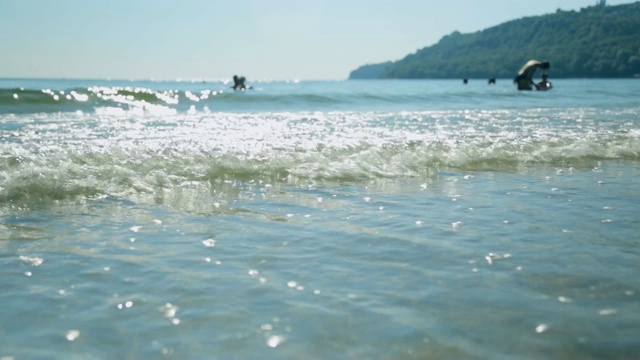 夏日海岸视频素材