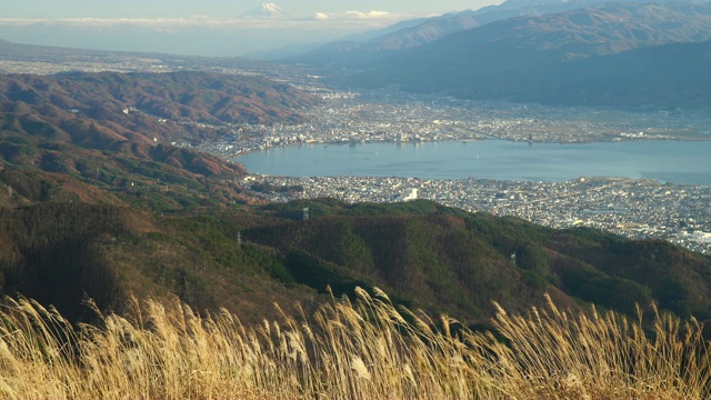 富士山与云视频素材