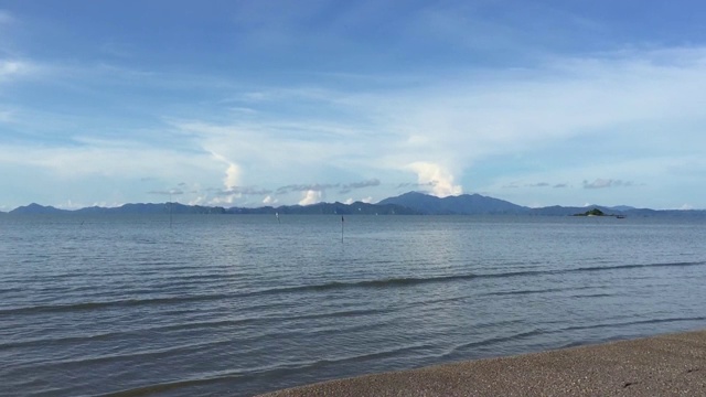 安达曼海海水清澈，山清水秀视频素材