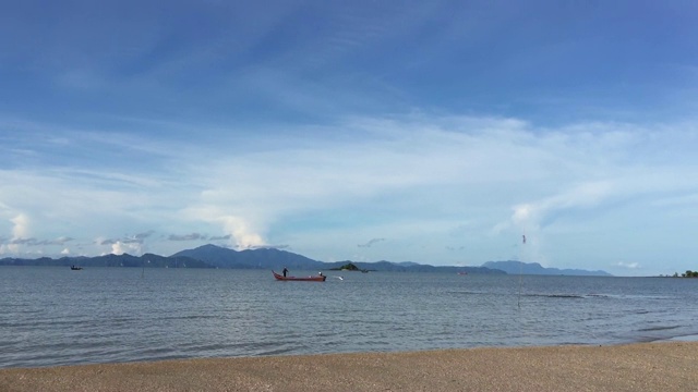 安达曼海海水清澈，山清水秀视频素材