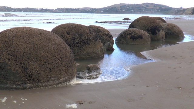 位于新西兰的塔斯曼海海岸。视频素材