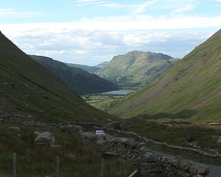 Kirkstone Pass(1)湖区，英国视频素材