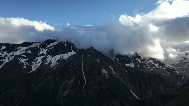 高加索山脉。Donguzorun。乔治亚州视频素材