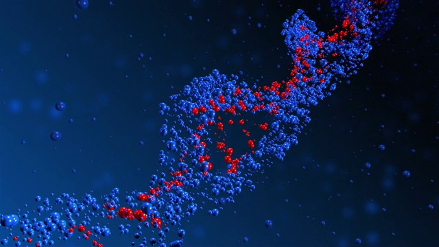 脱氧核糖核酸循环视频素材