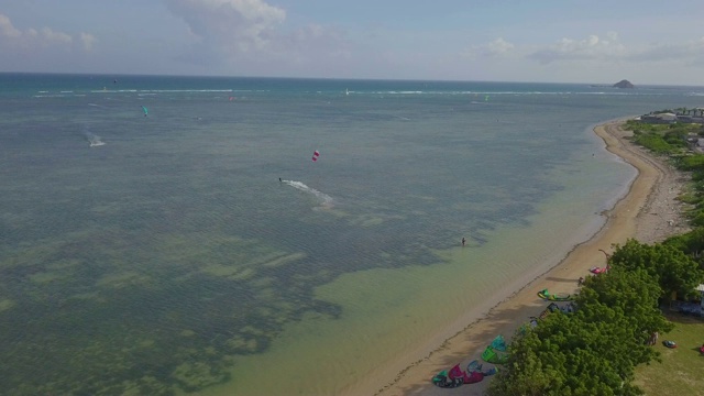 Kiteboarding,风筝冲浪视频素材