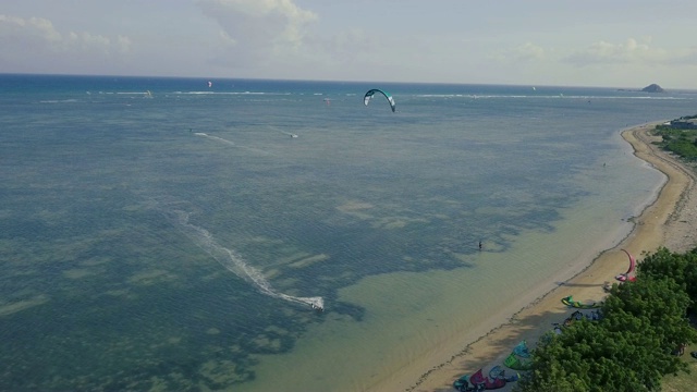 Kiteboarding,风筝冲浪视频素材