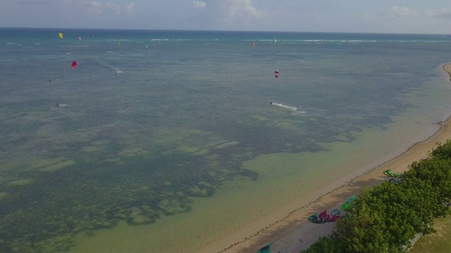 Kiteboarding,风筝冲浪视频素材