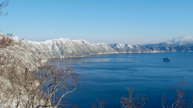 马舒湖，这将是日本北海道的国家公园视频素材