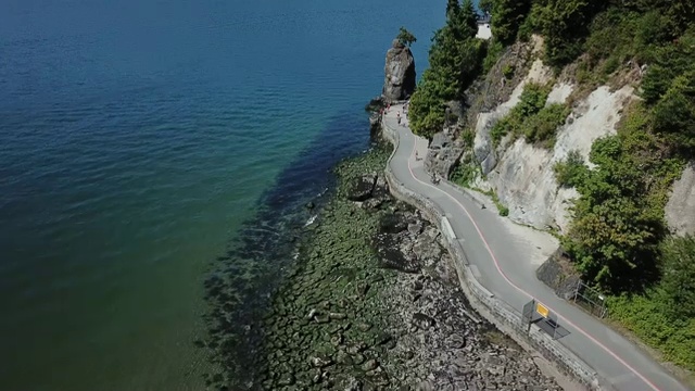 走沿海路线视频素材