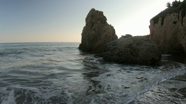 马里布海岸海滩视频素材