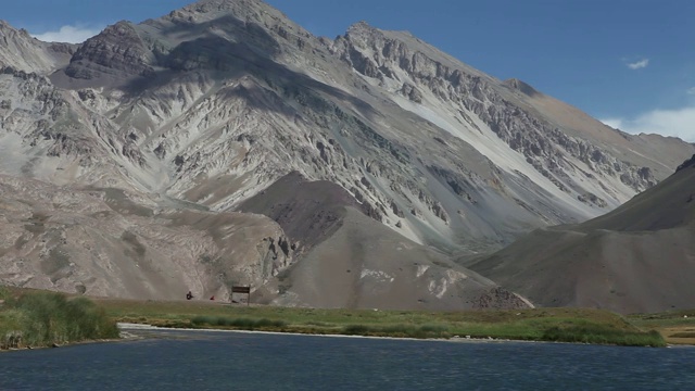 阿根廷安第斯山脉的景观视频素材