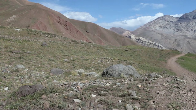 阿根廷安第斯山脉的景观视频素材