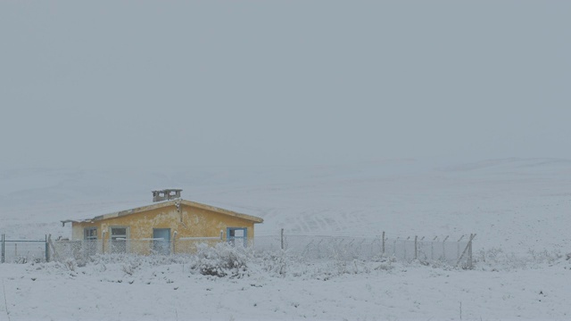 降雪视频素材