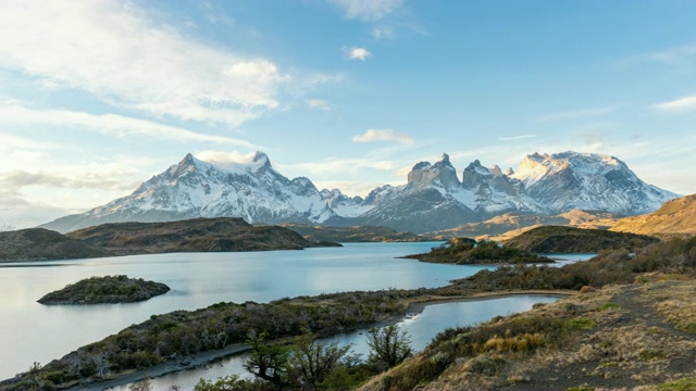 Torres Del Paine，智利巴塔哥尼亚国家公园视频素材