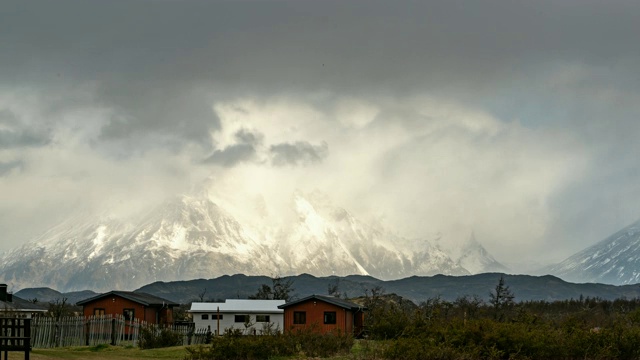 Torres Del Paine，智利巴塔哥尼亚国家公园视频素材