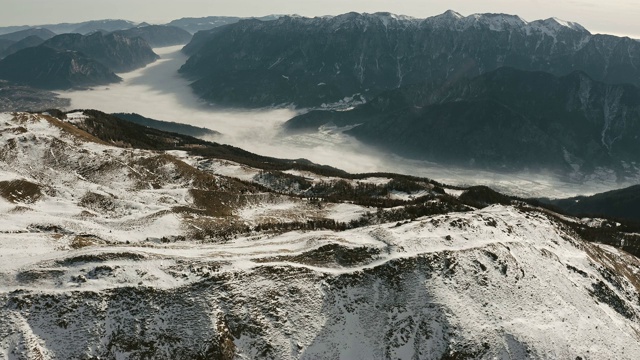 4K -高山航拍视频素材