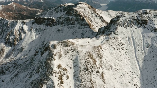 4K -雪山景观视频素材