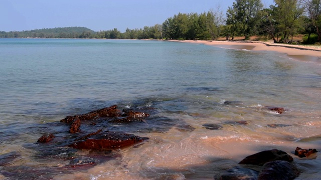 白碧昂海滩，普曲克岛，越南视频素材