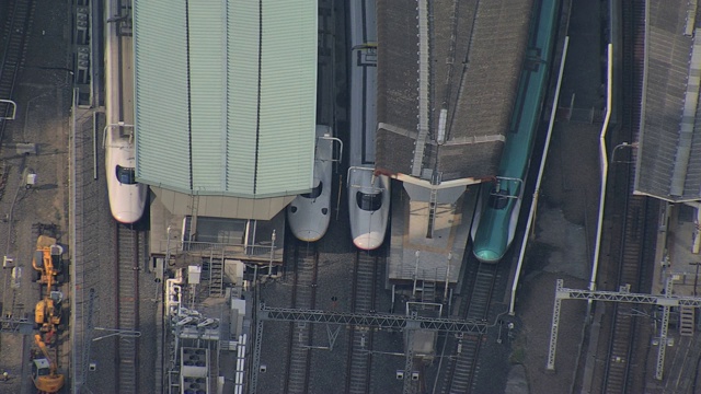 航空新干线东京火车站日本国家铁路视频素材