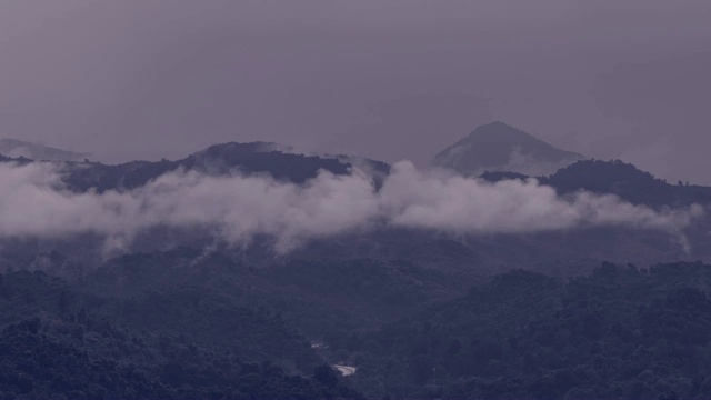 云在山上视频素材