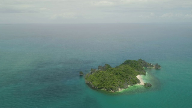 卡拉莫群岛海景，卡马里纳斯苏尔，菲律宾视频素材