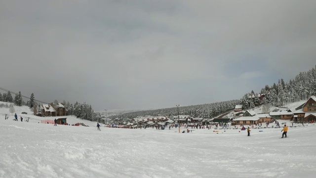 滑雪视频素材