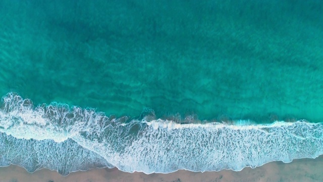 海岸线全景图视频素材