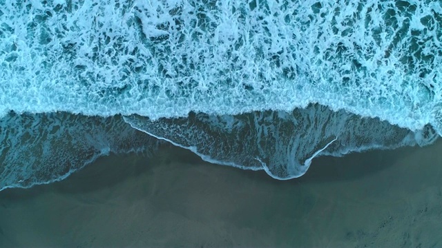 海岸线全景图视频素材