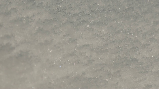 4K 3840X2160超高清视频-闪光山被雪覆盖的沙丘特写2160p超高清倾斜镜头视频素材