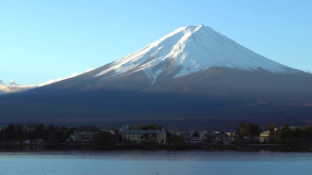 日本富士山视频素材