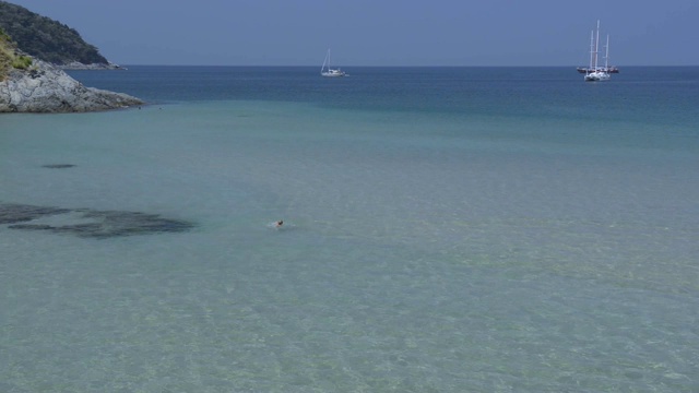 奈汉海滩，普吉岛，泰国视频素材