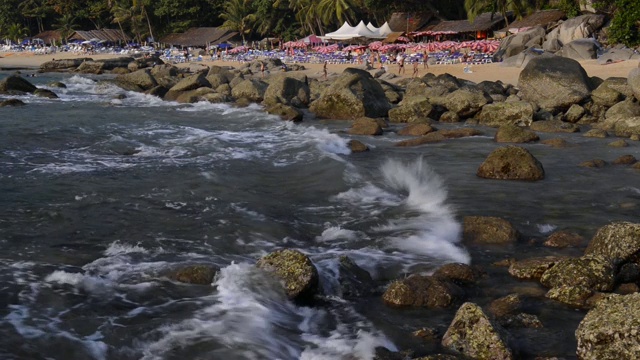 泰国普吉岛莱姆辛海滩视频素材