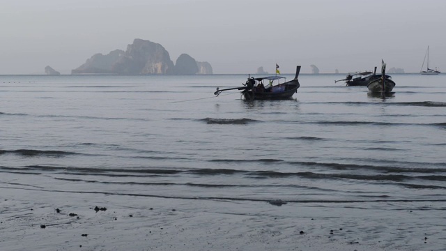 泰国甲米奥南海滩视频素材