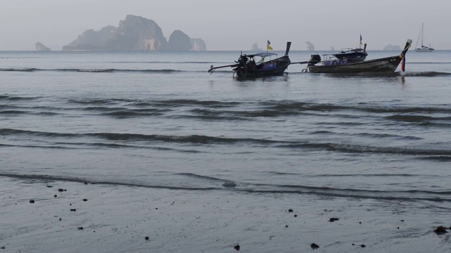 泰国甲米奥南海滩视频素材