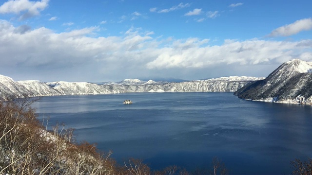 马舒湖，这将是日本北海道的国家公园视频素材