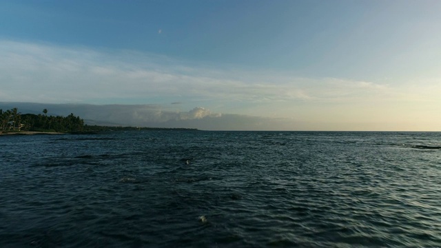 夏威夷的海岸线视频素材