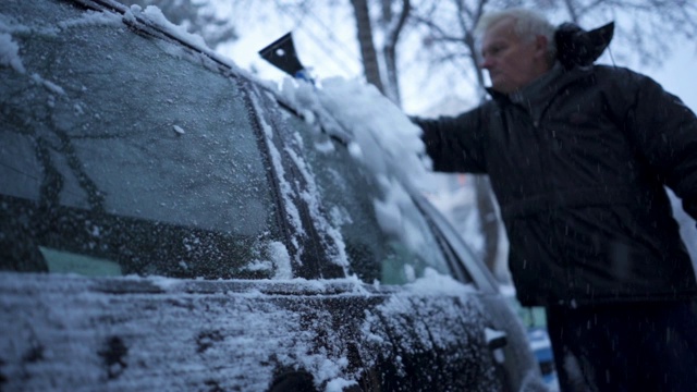 删除雪视频素材