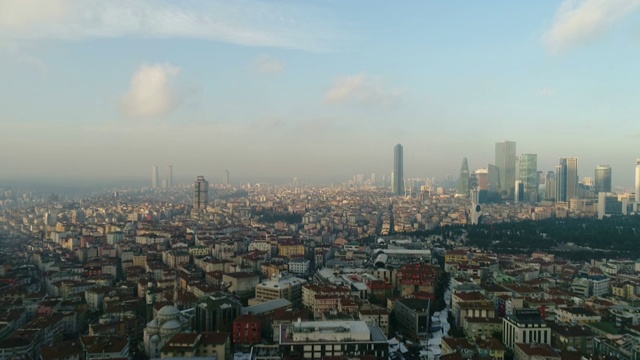 İstanbul鸟瞰图视频素材